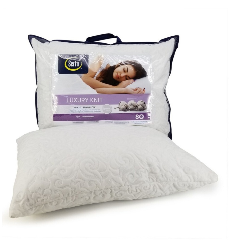 Serta Luxury Knit Pillow